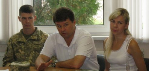 Мобільний пункт для учасників АТО та військовослужбовців на Охтирщині
