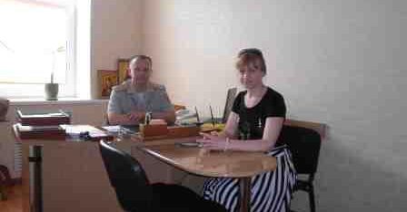 Робоча зустріч із представником Управління державної пенітенціарної служби України в Полтавській області