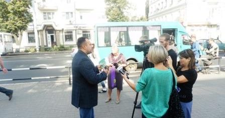 Проведено акцію вуличного інформування громадян із залученням засобів масової інформації