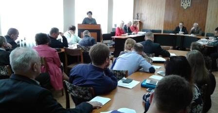 Депутатам Шевченківської районної у м. Полтаві  ради презентували роботу Другого місцевого  центру з надання БВПД