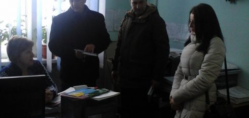 Робота мобільного соціального офісу у селі Рудня Рожищенського району