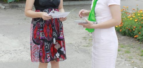 Вуличне інформування населення в Путивлі