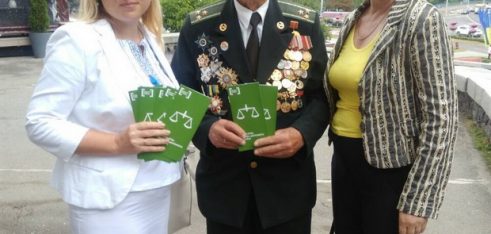 Вуличне інформування населення у Сумах