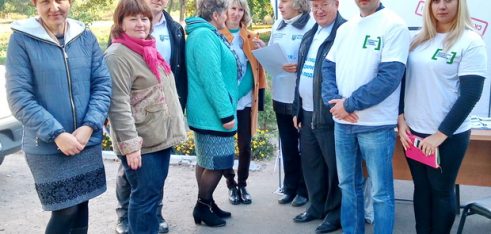 Мобільний консультативний пункт, що працює в межах проекту «Я МАЮ ПРАВО!» побував на Конотопщині