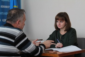 У Сумах керівництво Регіонального центру взяло участь у прийомі громадян губернатором