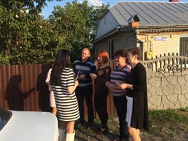 Працівники Луцького місцевого центру з надання безоплатної вторинної правової допомоги проводили на вулицях міста Луцька інформування населення