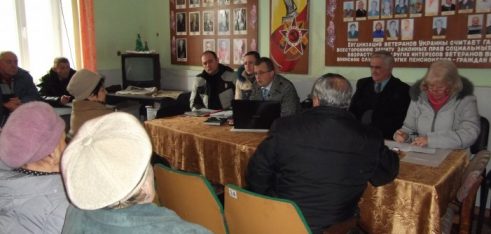 Команда Котовського місцевого центру з надання БВПД зустрілася з активом ветеранських організацій Балтщини
