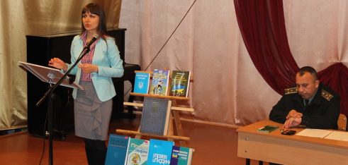 Зустріч із учнями Чернігівського ліцею з посиленою військово – фізичною підготовкою