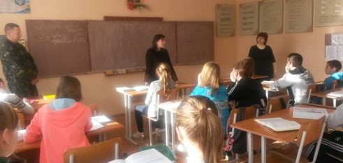 Робочий візит до Росохацької загальноосвітній школі  І-ІІІ ступенів Чортківського району