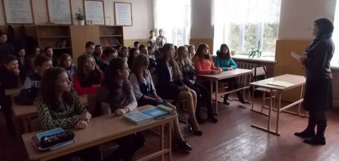 Урок правових знань для старшокласників Білівської загальноосвітній школі  І-ІІІ ступенів Чортківського району