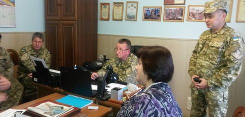 Робоча зустріч з  військовим комісаром Чортківського об’єднаного міського військового комісаріату