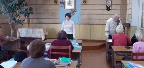 Робоча зустріч із педагогічним колективом Заводської загальноосвітньої школи  І-ІІІ ступенів Чортківського району