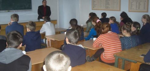 Зустріч з учнями та педагогічним колективом  Великобережецької ЗОШ I-III ступенів у Кременецькому районі