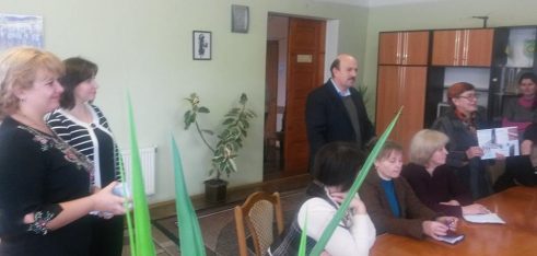 Робоча зустріч з  працівниками Управління Пенсійного фонду України в Заліщицькому районі