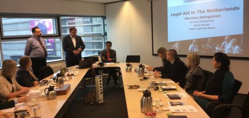 Українська команда системи БПД вивчає досвід надання безоплатної правової допомоги у Нідерландах