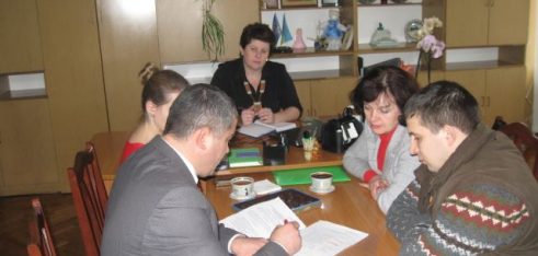 Робоча зустріч в Збаразькій районній раді