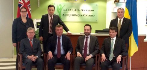 3-го дня візиту українська делегація на чолі із Павлом Петренком відвідала Торонто