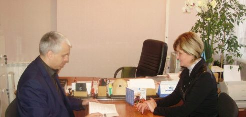 Директором Чернігівського місцевого центру проведено робочу зустріч з директором Чернігівського обласного відділення Фонду соціального захисту інвалідів