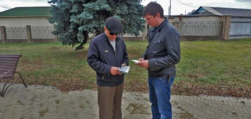 Ніжинським МЦ проведено виїзне консультування та вуличне інформування мешканців м.Прилуки