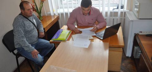 Надання правової консультації внутрішньо переміщеним особам в  Лановецькому районі