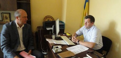 Робоча зустріч директора Тернопільського місцевого центру із заступником голови Теребовлянської міської ради