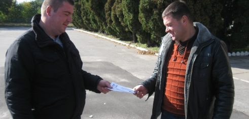 Менський МЦ здійснив прийом та інформування громадян у м. Семенівка