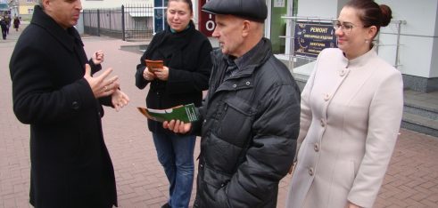 Представниками Центрів БВПД та громадської організації “МАРТ” було проведено чергове «вуличне» інформування  чернігівців