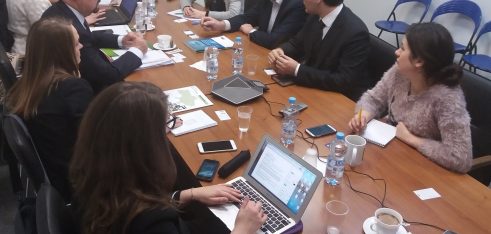 Фахівці Координаційного центру зустрілися з представниками Міжнародної асоціації адвокатів