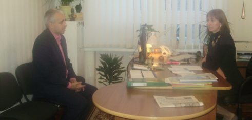 Чернігівським місцевим центром проведено робочу зустріч  з начальником відділення виконавчої дирекції Фонду соціального страхування від нещасних випадків на виробництві та професійних захворювань України у місті Чернігові