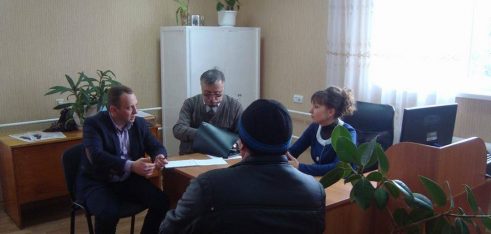 У Березанці відбувся виїзний прийом