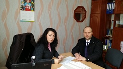 Робоча зустріч в управлінні соціального захисту