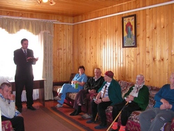 Робота виїзного консультаційного пункту  у геріатричному пансіонаті для людей похилого віку