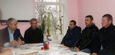 Директор Чернігівського місцевого центру провів робочу зустріч з  учасниками АТО смт. Козелець