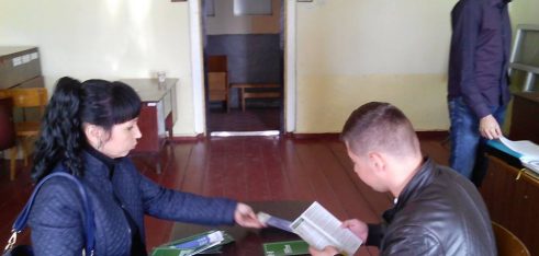 Мобільний консультаційний пункт працював у Шумському районному військовому комісаріаті