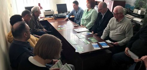 Керівники центрів з надання безоплатної правової допомоги зустрілись з активістами Українського товариства сліпих