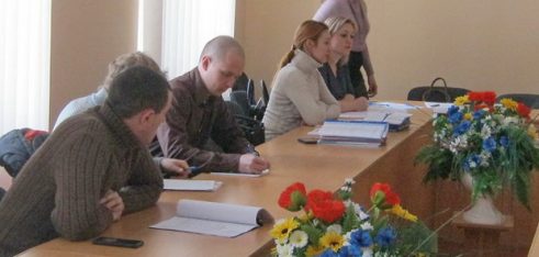 Участь у заході щодо захисту практики студентів ХНУВСУ