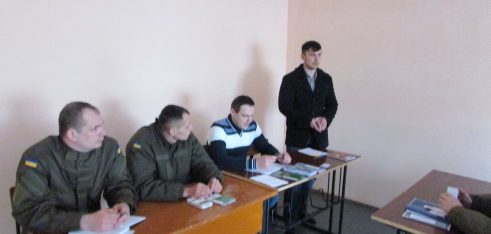 Візит у третю патрульну роту військової частини 1241 Національної гвардії України