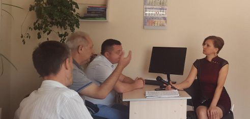 Робочий візит в Коломийський місцевий центр