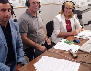 Участь у прямому ефірі в радіопередачі «Батьківство – це відповідальність. Тема дня»