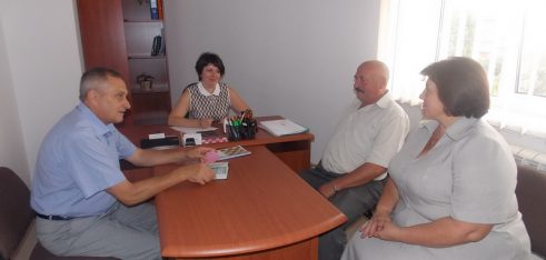 Робоча зустріч директора Чортківського місцевого центру із начальником Територіального управління Державної судової адміністрації в Тернопільській області