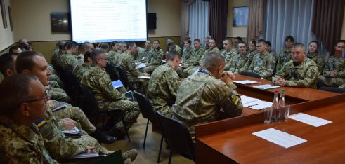 Захід для військових у Донецькому прикордонному відряді