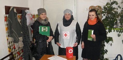 Пункт консультування відкрито на базі Рокитнівського районного Товариства Червоного Хреста