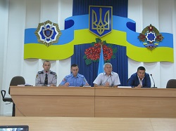 Керівництво Регіонального центру провело начальну лекцію для працівників Нацполіції України