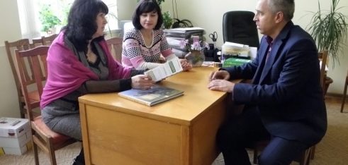 Чернігівським місцевим центром проведено робочу зустріч з директором Чернігівської обласної універсальної наукової бібліотеки ім. В.Г. Короленка