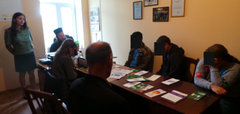 Інформаційно-роз’яснювальну роботу провели фахівці систем БПД краю  для засуджених осіб