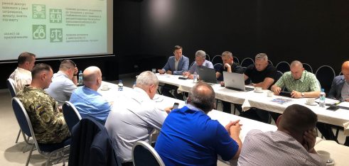 Олексій Бонюк презентував систему БПД представникам Військової поліції з 9 провідних країн світу