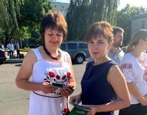 У Чигирині поєднують святкування з вуличним інформуванням громадян