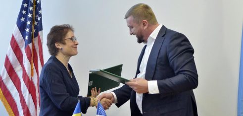 Павло Петренко та Марі Йованович підписали план реалізації проекту міжнародної технічної допомоги щодо розвитку професіоналізму адвокатів, які надають БПД