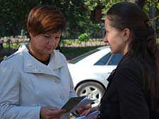 Проведено вуличне інформування населення щодо функціонування системи БВПД