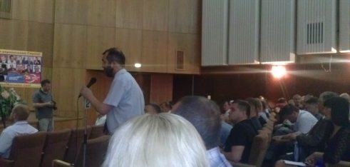 Участь директора Регіонального центру з надання безоплатної вторинної правової допомоги в Івано-Франківській області М. Євчука та його заступника В. Ковальчука в робочих зустрічах в Івано-Франківську 28 липня 2015 року